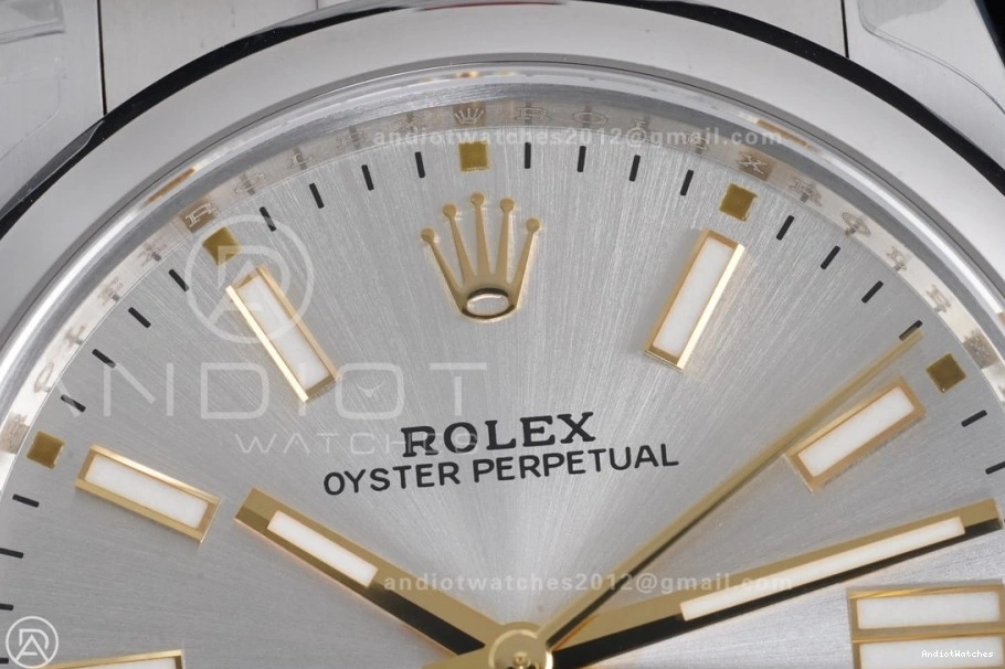 Perpetual 41mm Silver Tailored Edition 904L VSF DD3230 Oyster V 1:1 Dial 124300 954 Steel Best 0910